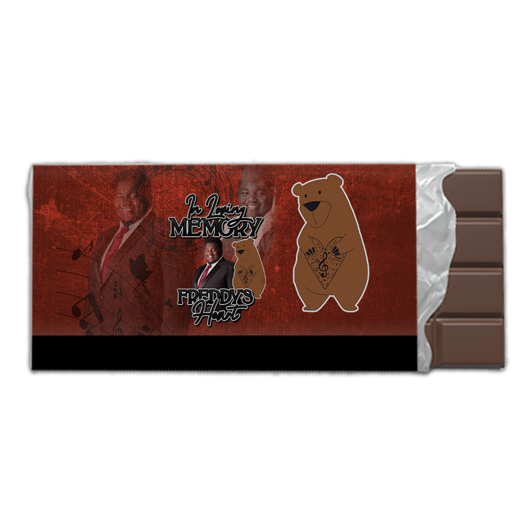 Freddy's Heart Custom Candy Bar