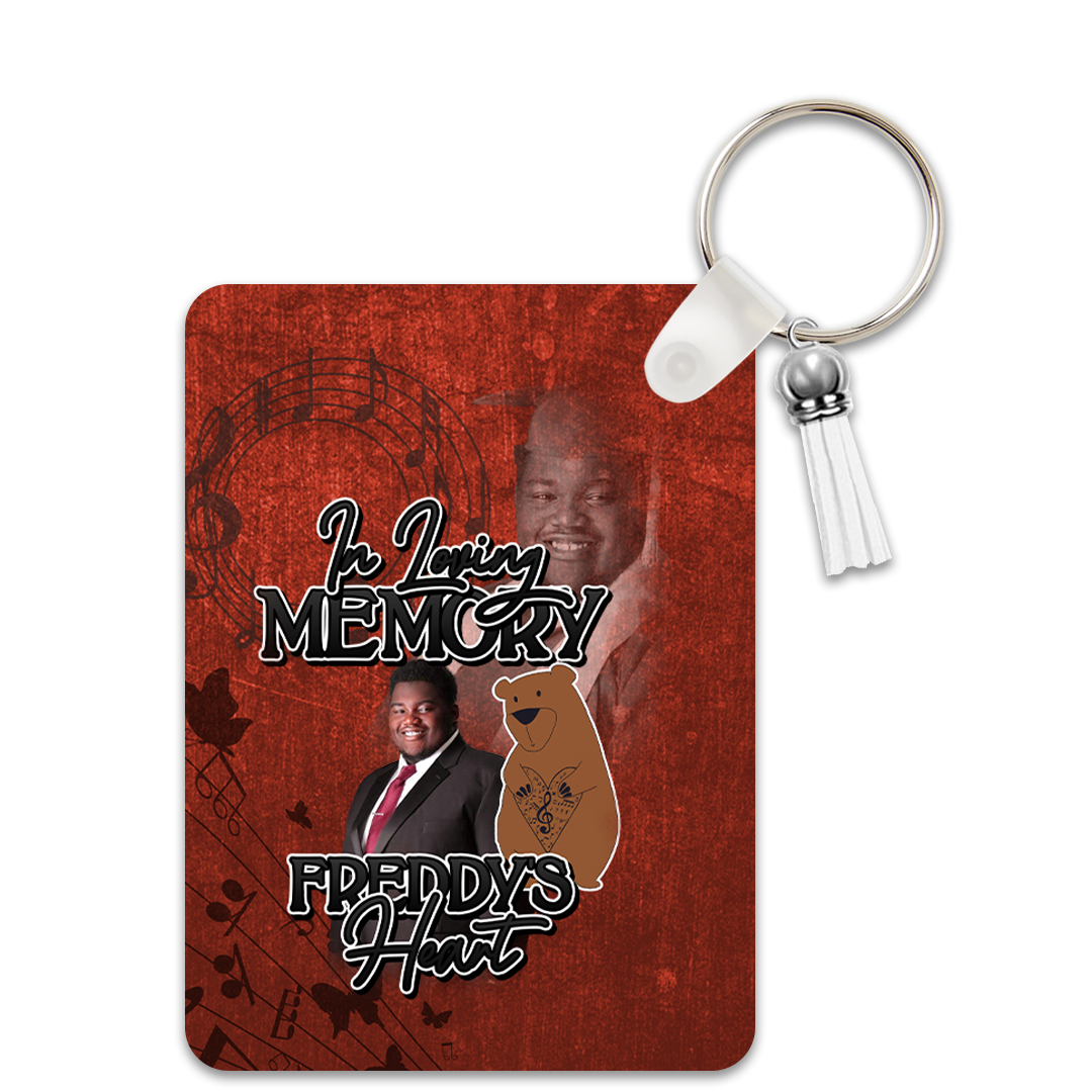 Freddy's Heart Keychain
