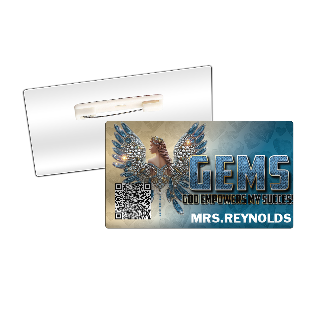 GEMS Identity Name Tag for Ministry Events