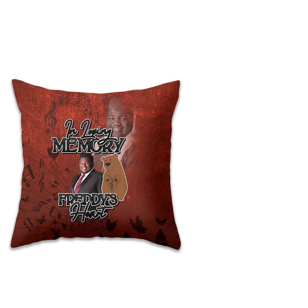 Freddy's Heart Custom Pillow