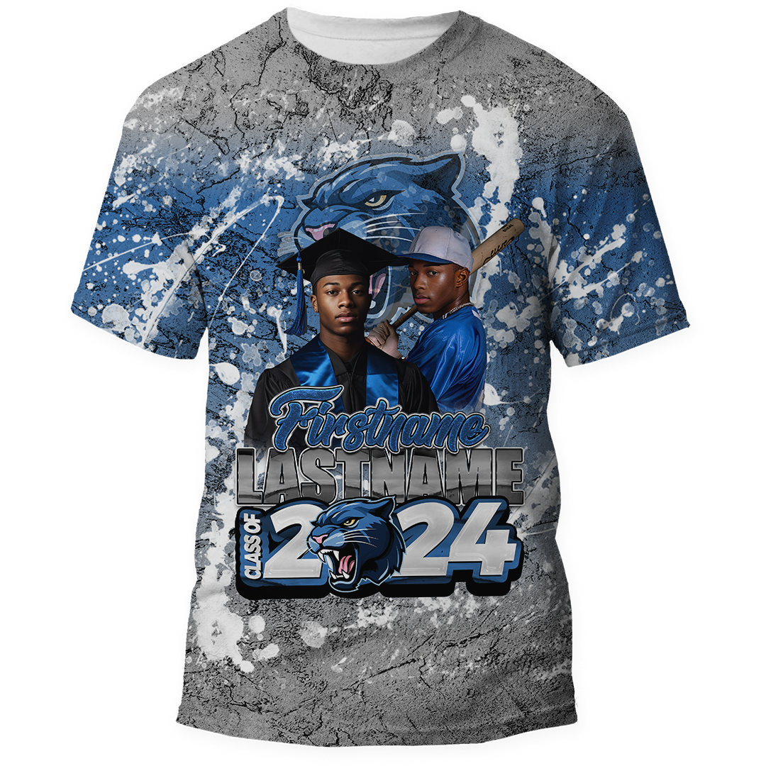 Graduation 2024 Personalized All Over Shirt