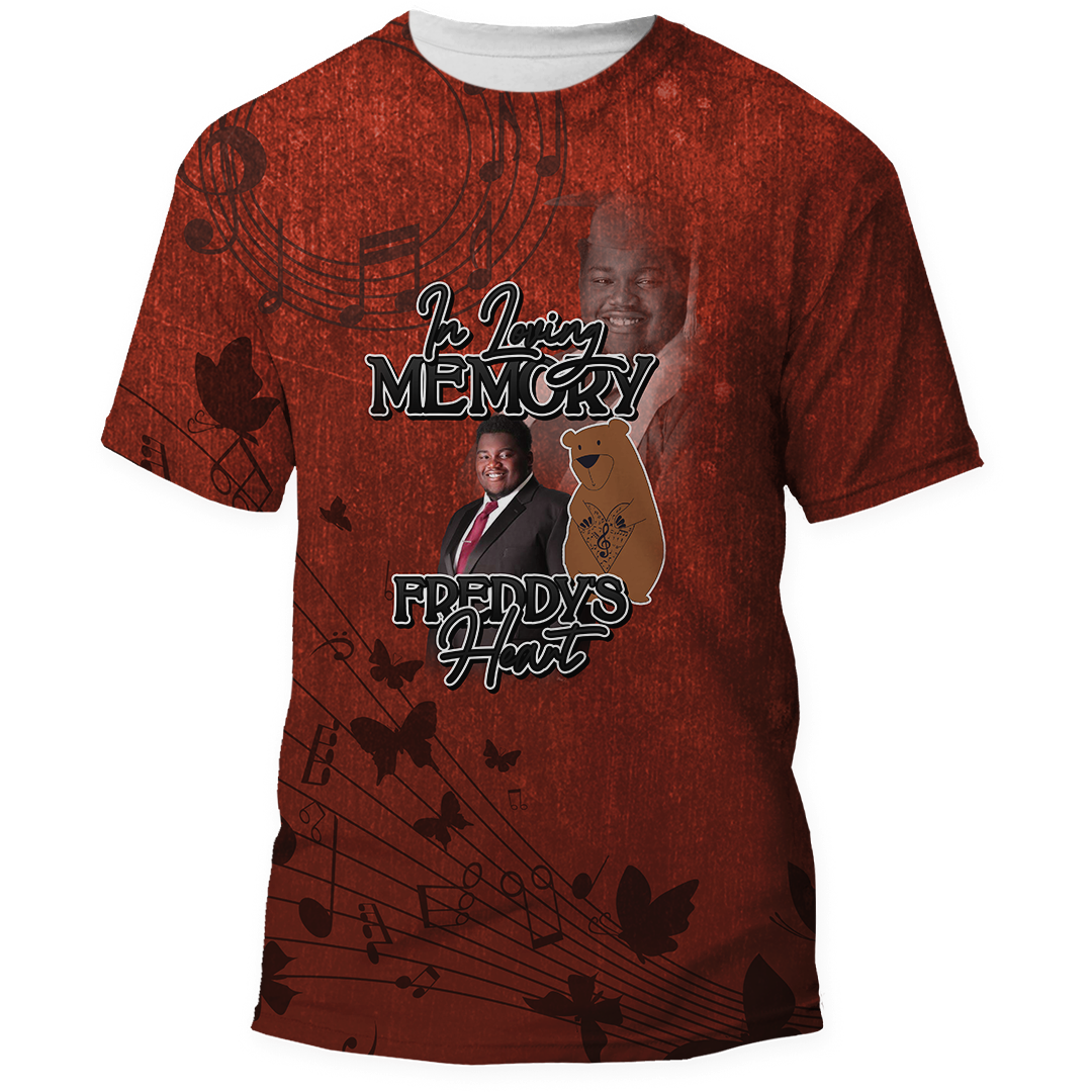 Freddy's Heart Shirt All-Over