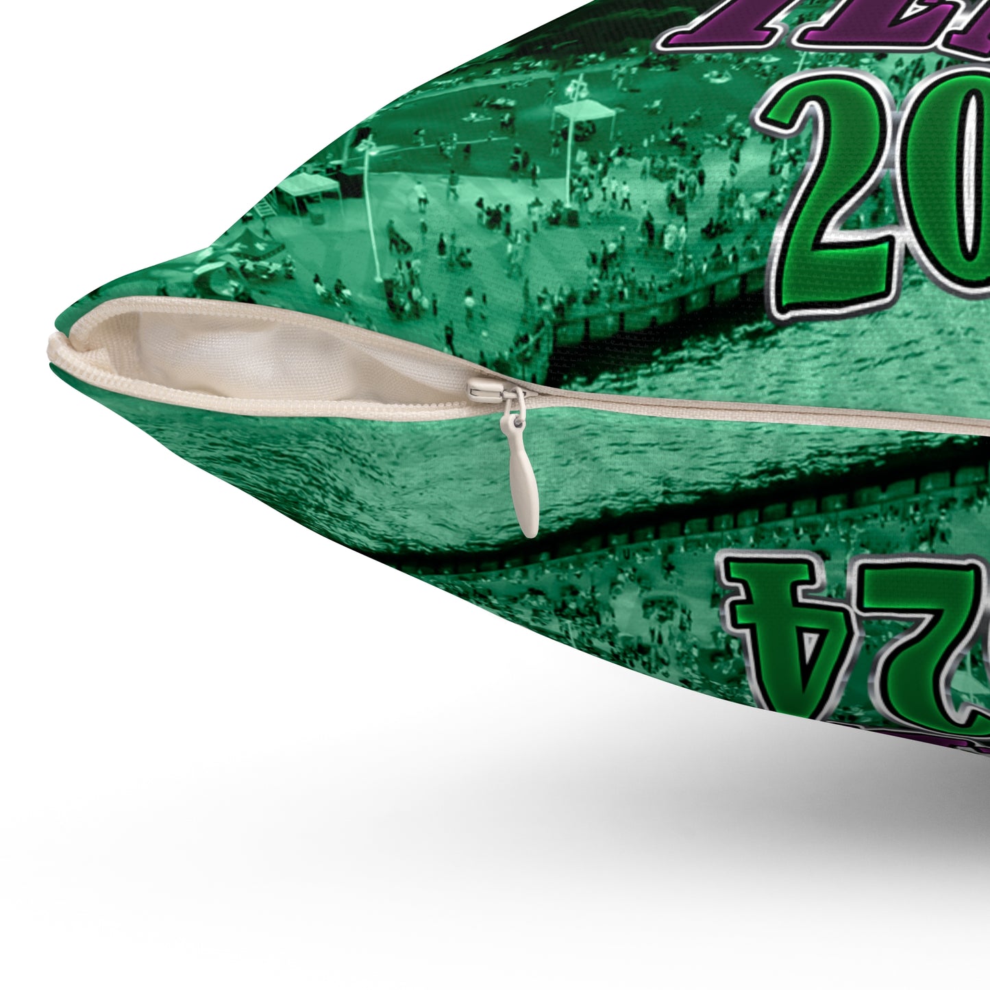 Pest Control Celebrating 44 Years in Business Polyester Square Pillow