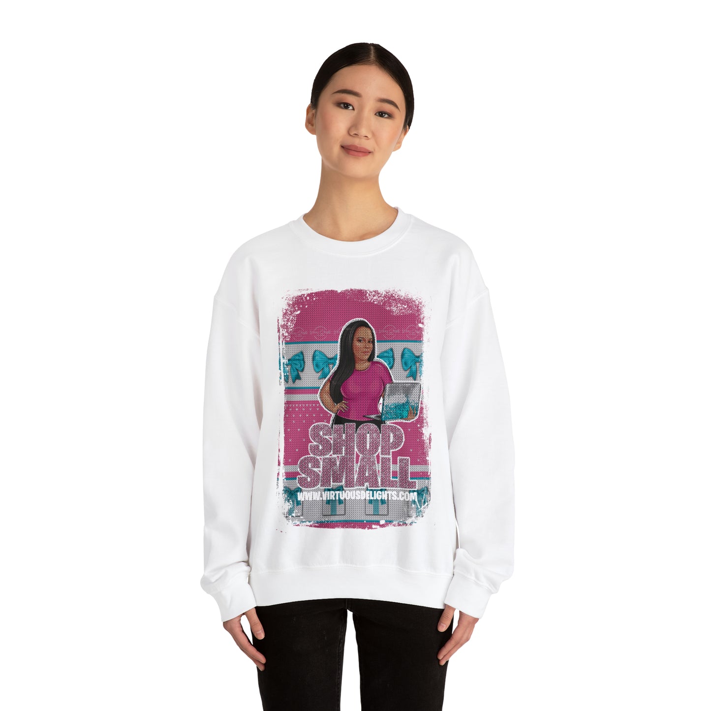 Ugly Christmas Sweater Sweatshirt Shop Small