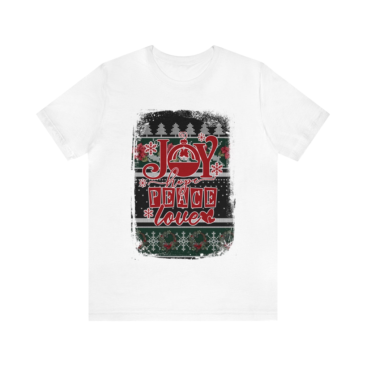 Joy Hope Peace Love Ugly Christmas Sweater Shirt