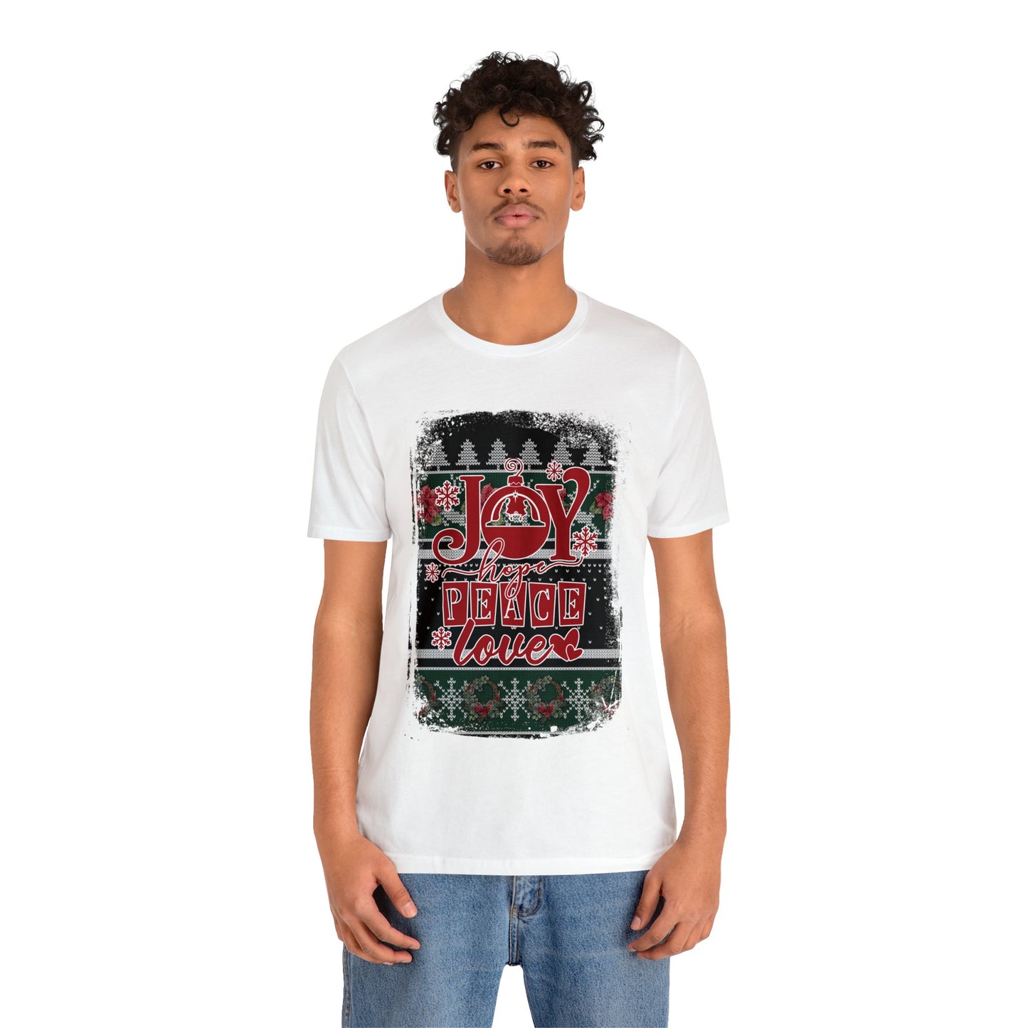 Joy Hope Peace Love Ugly Christmas Sweater Shirt