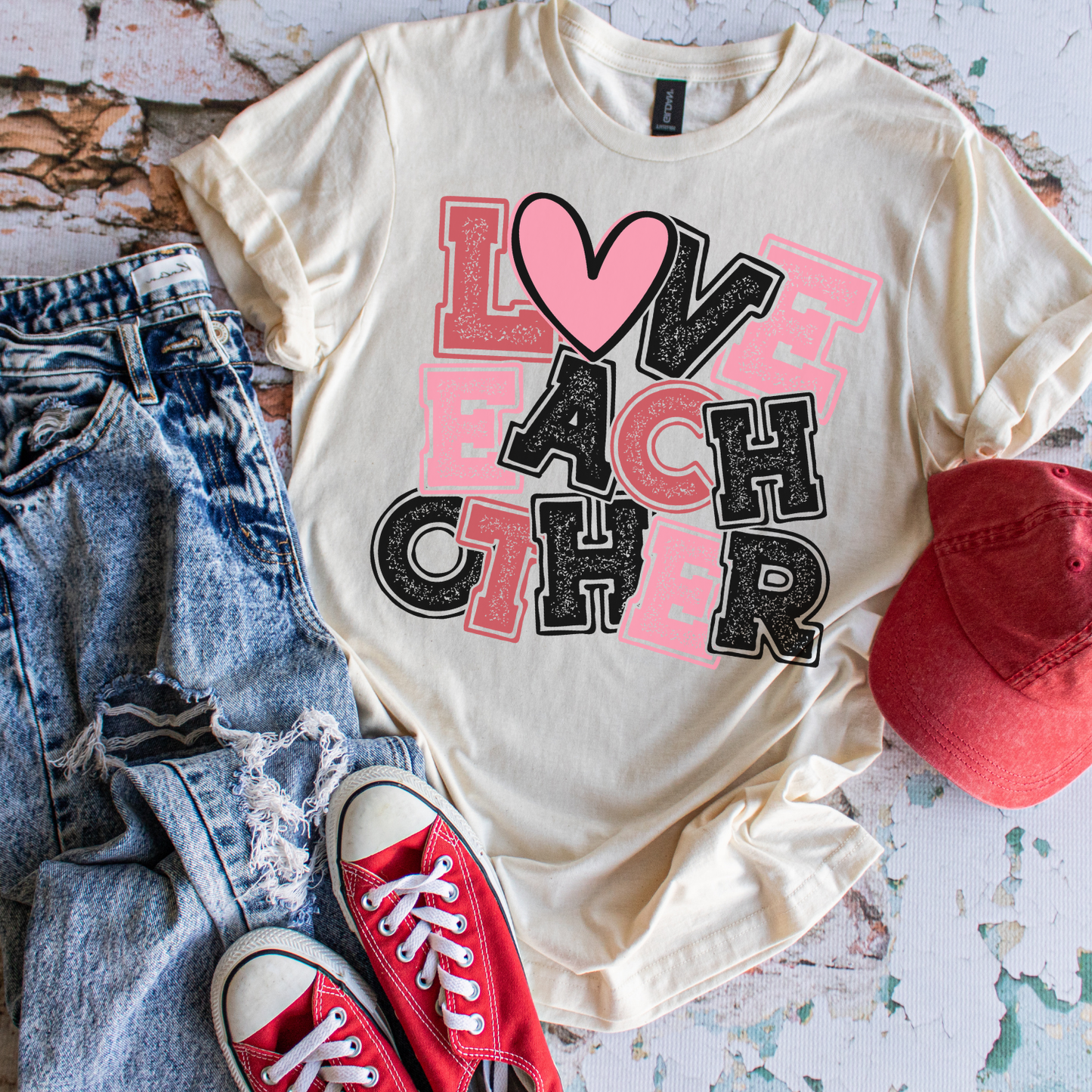 Love Each Other Valentine Tshirt