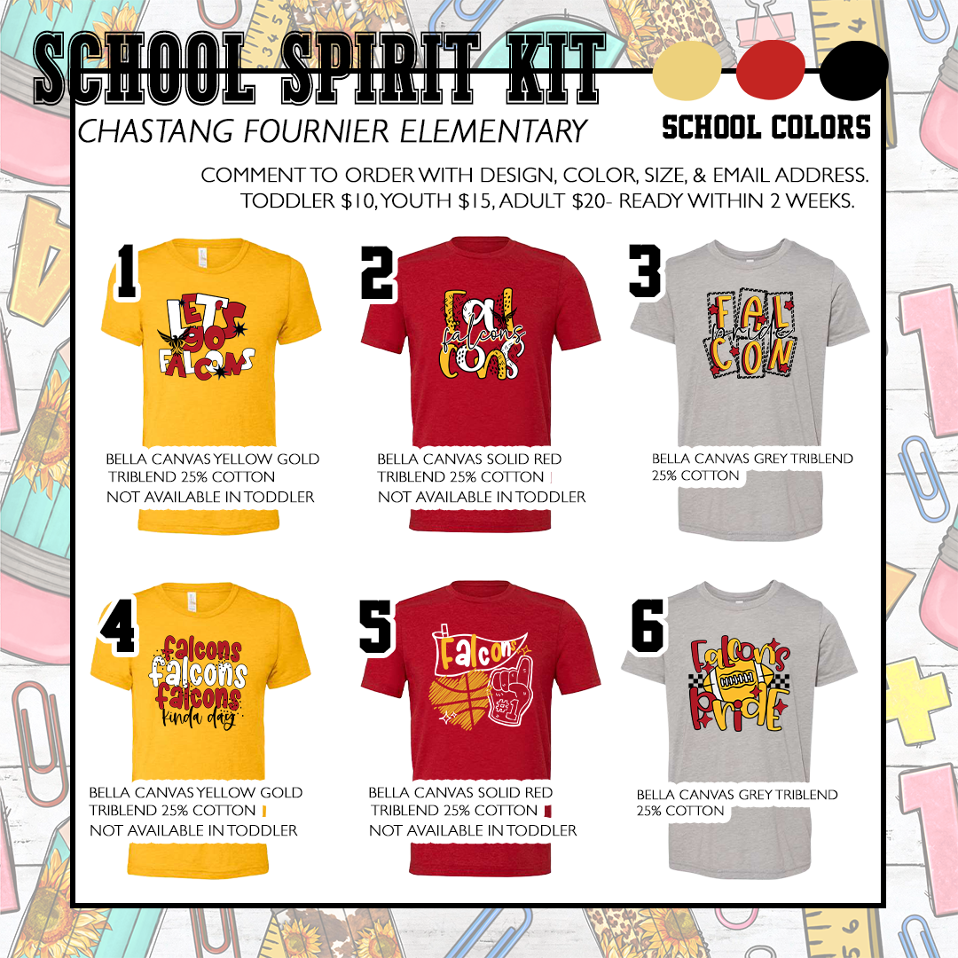 Chastang Fournier Elementary- School Staff Kit