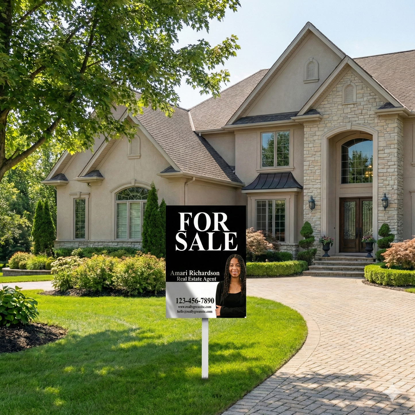 Real Estate For Sale Sign
