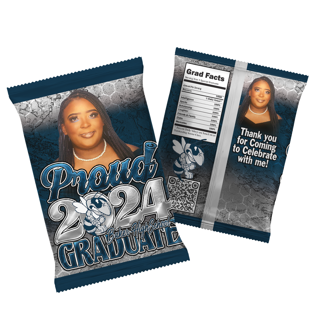 Graduation 2024 Custom Chip Bag