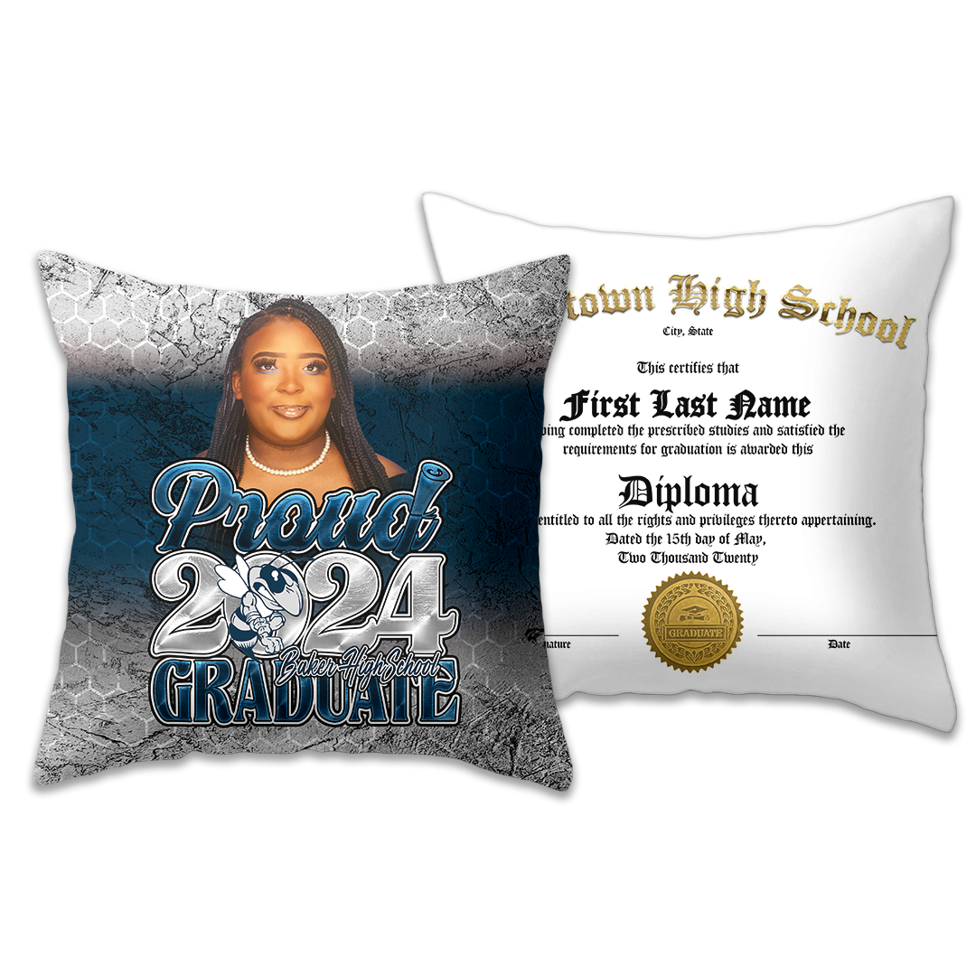Graduation 2024 Custom Pillow