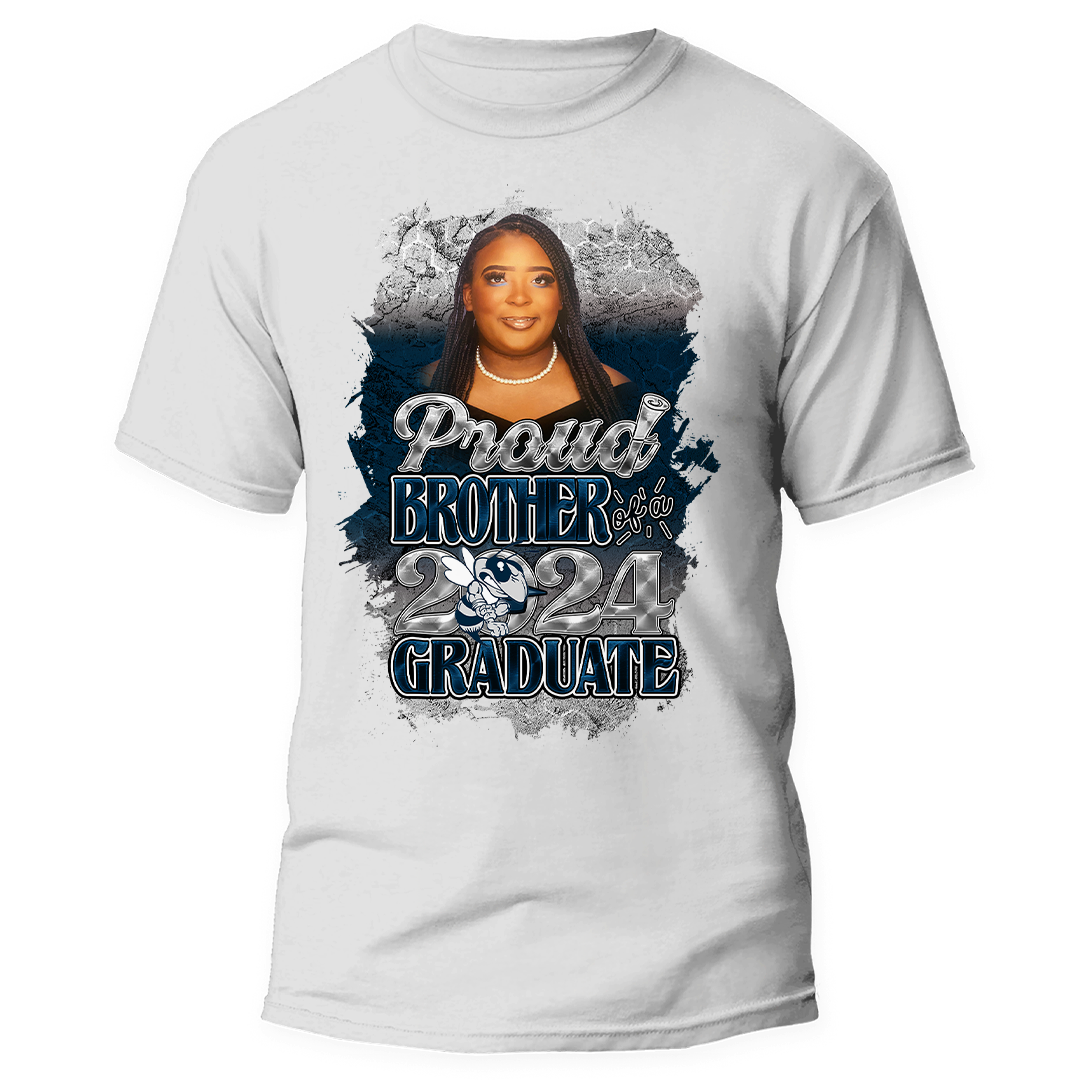 Graduation 2024 Proud Family Personalized Shirt for the Brother