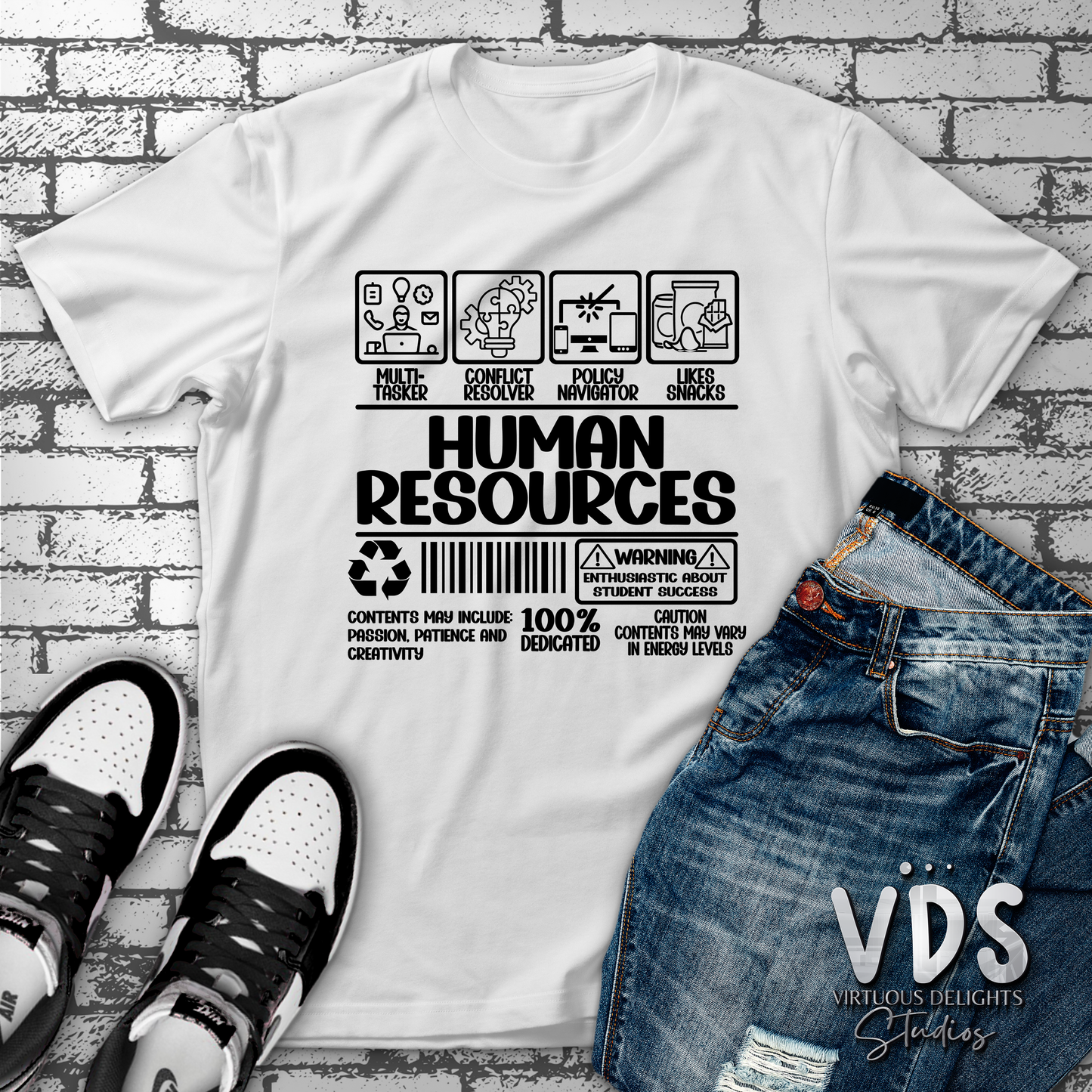 Human Resource Label T-Shirt