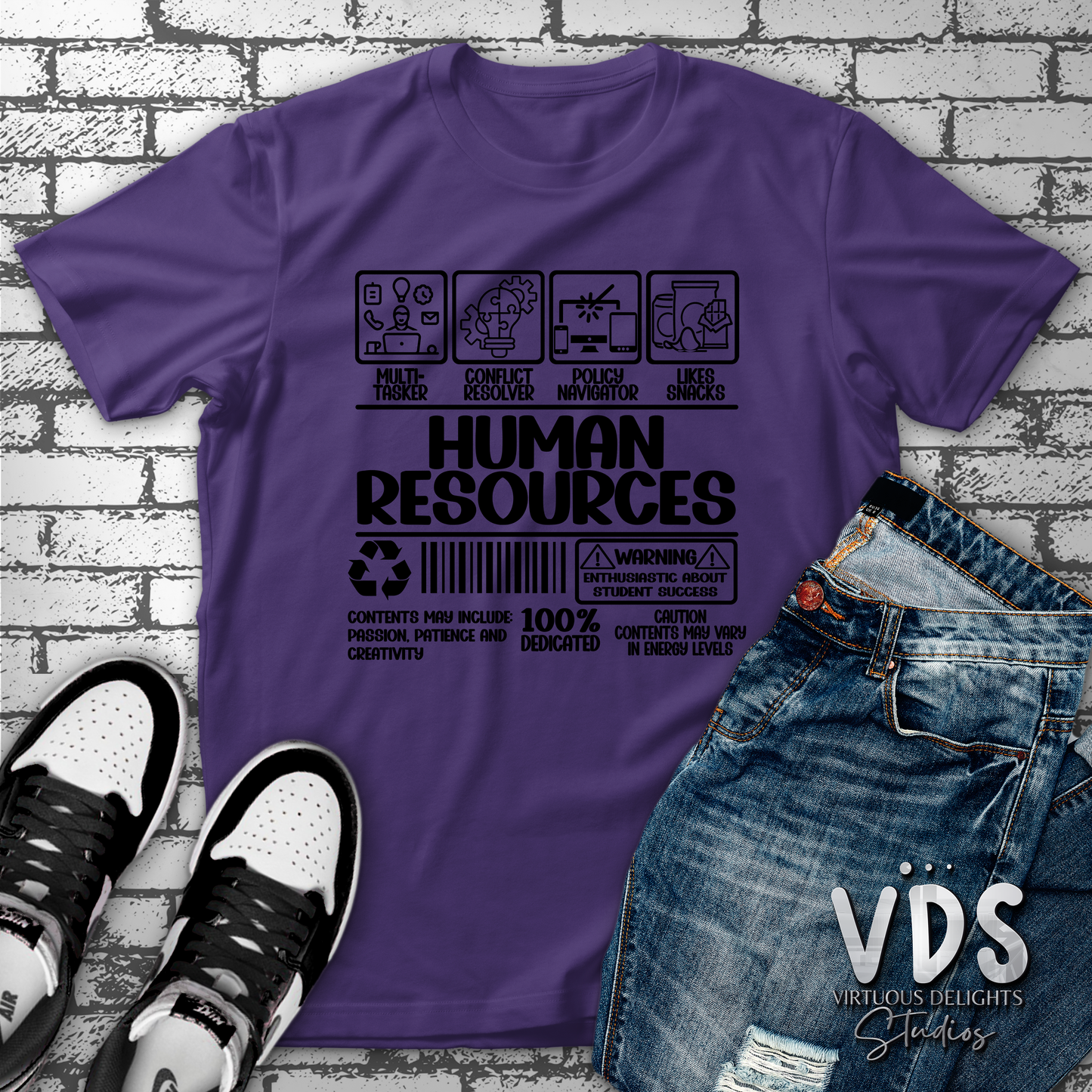 Human Resource Label T-Shirt