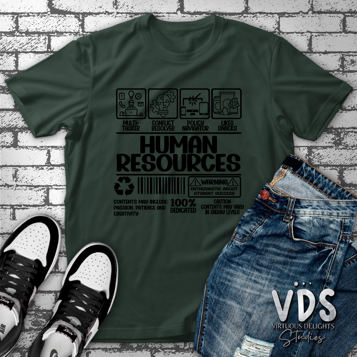 Human Resource Label T-Shirt