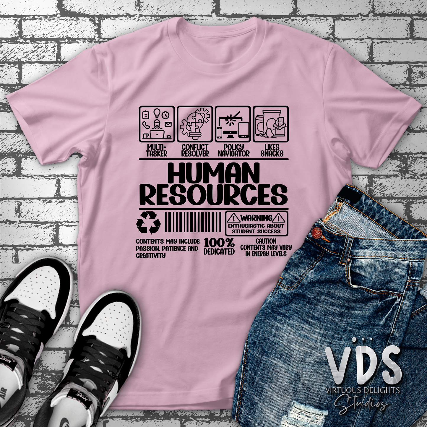 Human Resource Label T-Shirt