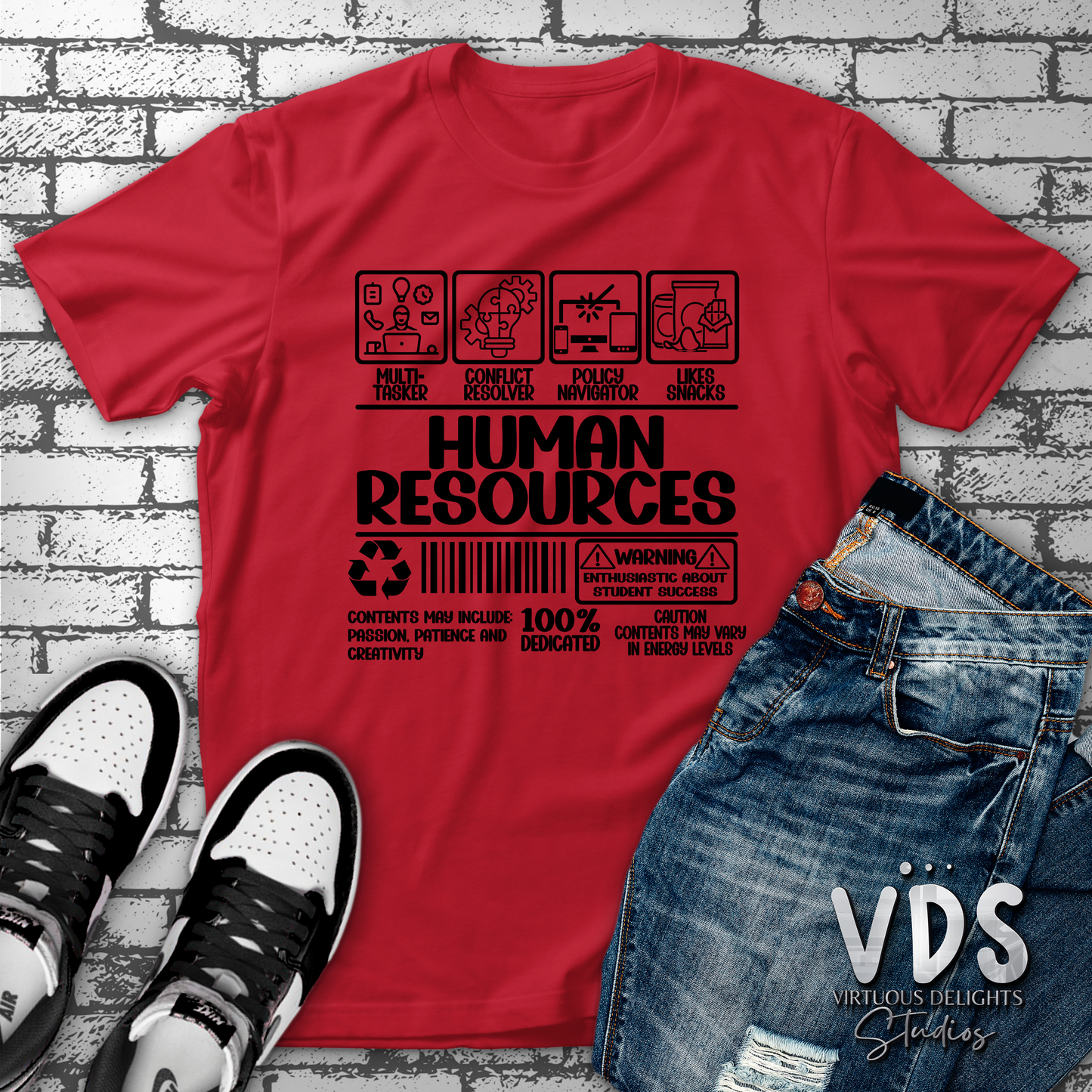 Human Resource Label T-Shirt