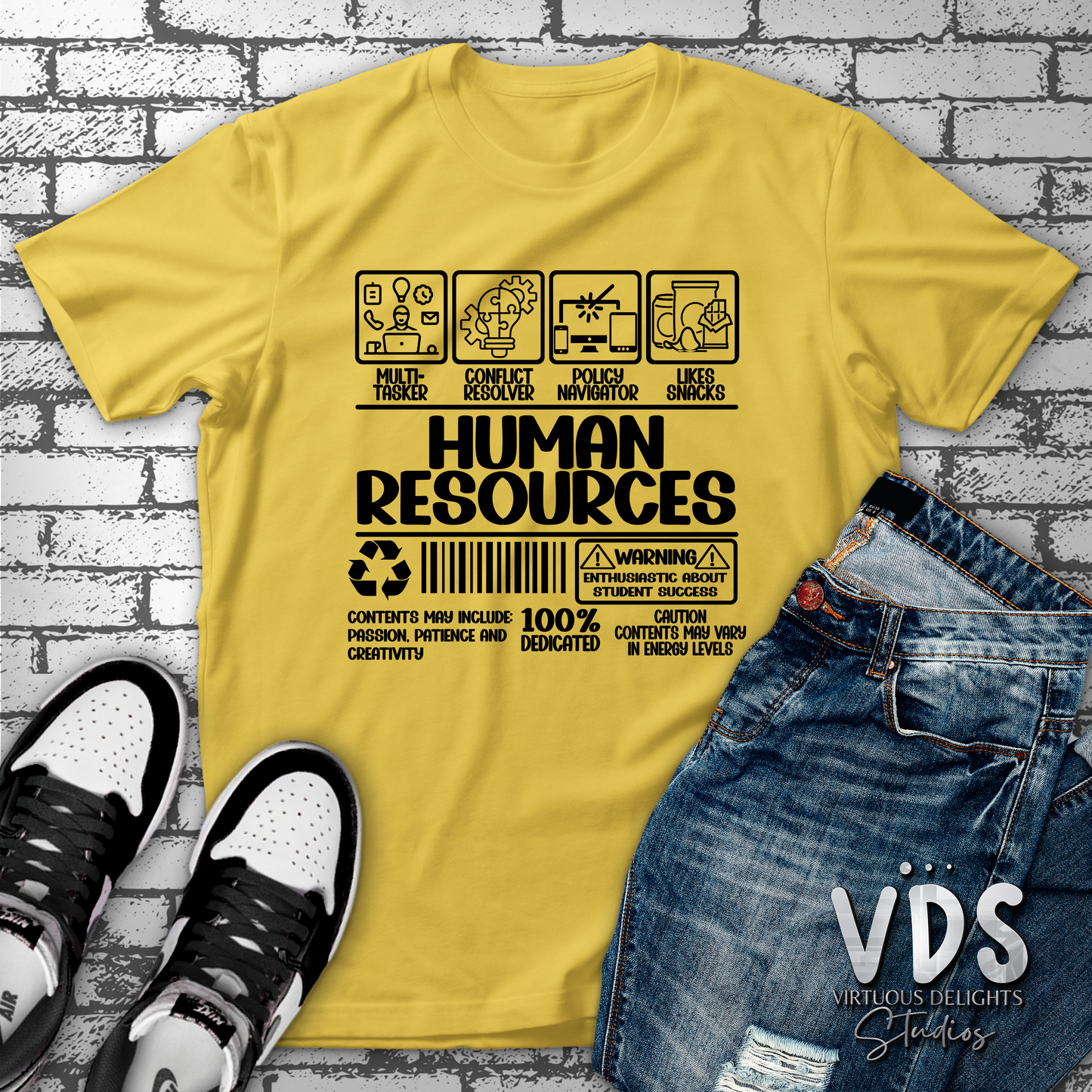Human Resource Label T-Shirt