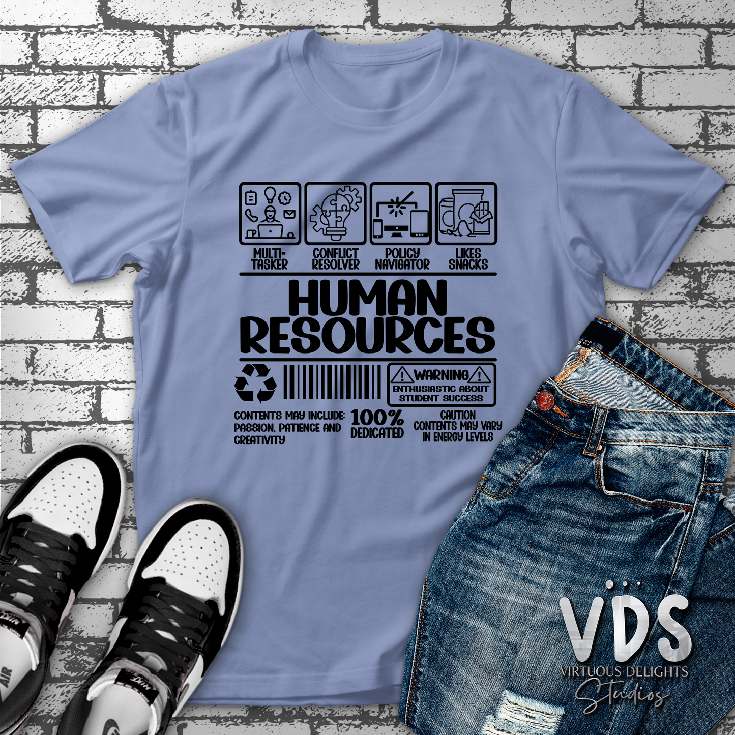 Human Resource Label T-Shirt