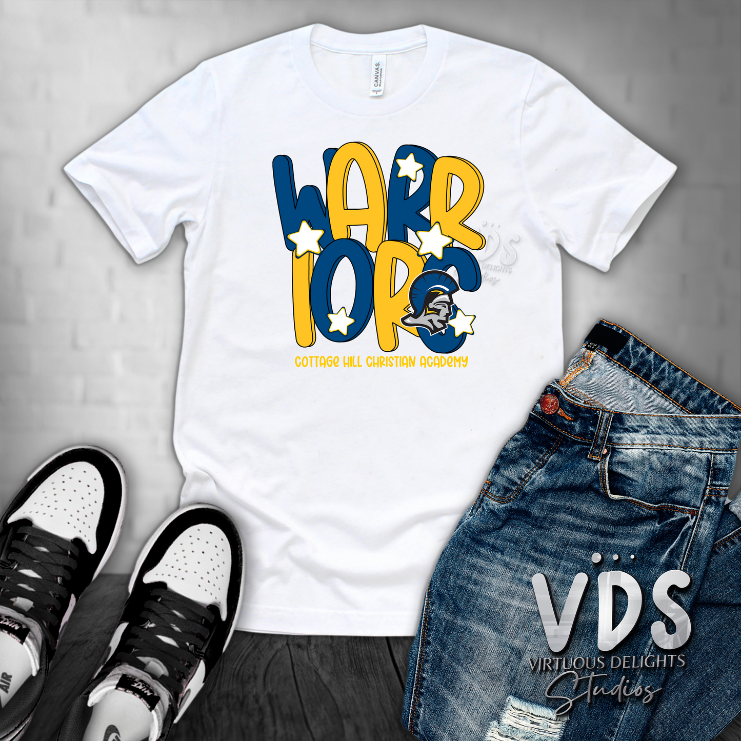 Warriors Stacked CHCA