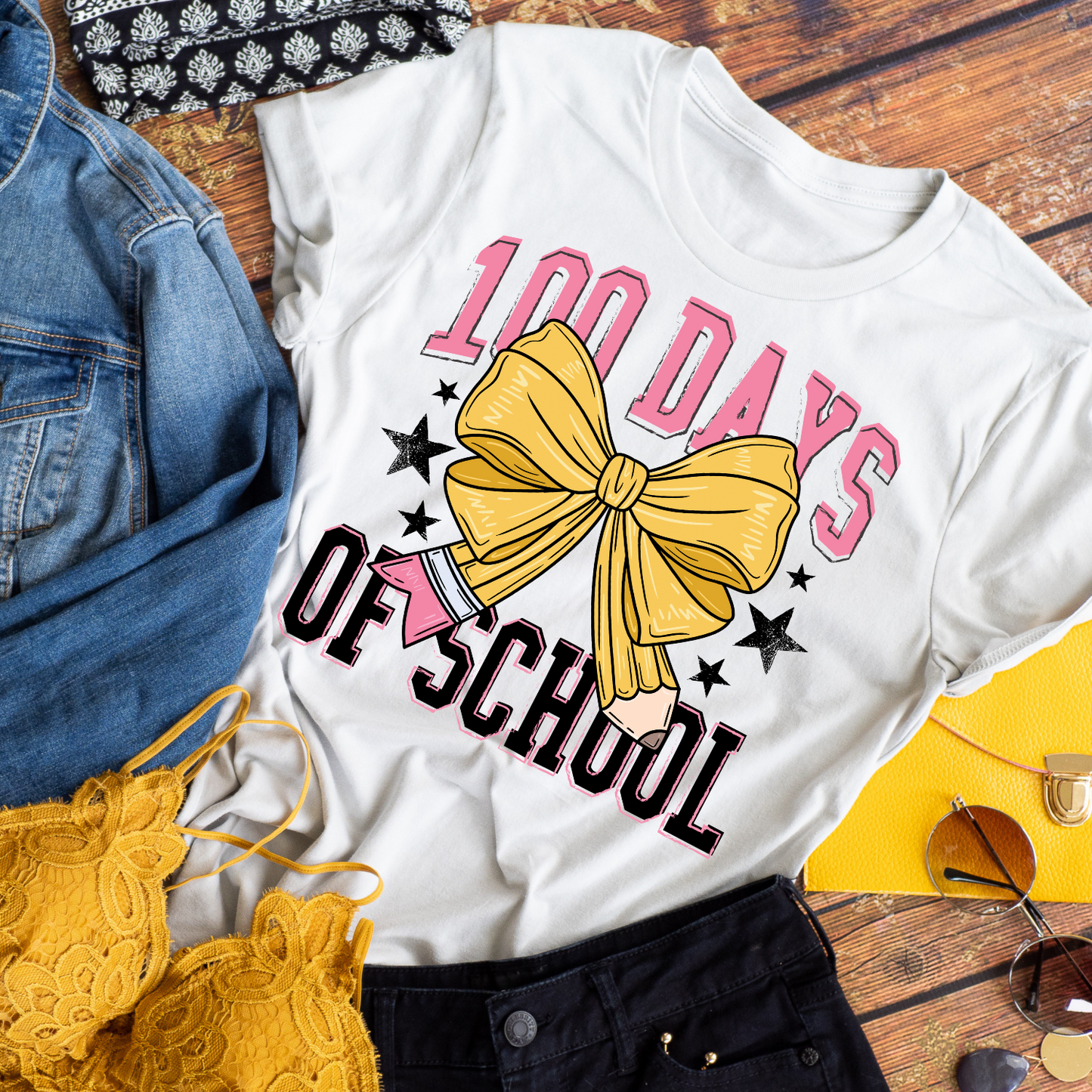 100 Days Of School 2 Bow