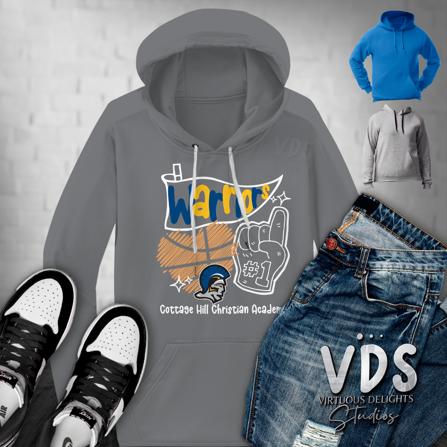 Warriors #1 CHCA Hoodie