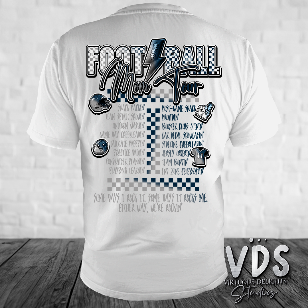 Football Mom Tour T-Shirt