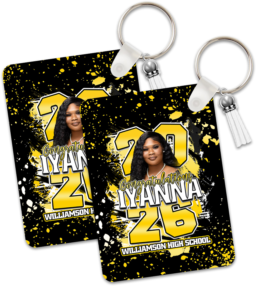Custom Graduation Keychain š | Personalized Photo Senior Keychain | Class of 2026 Graduation Gift
