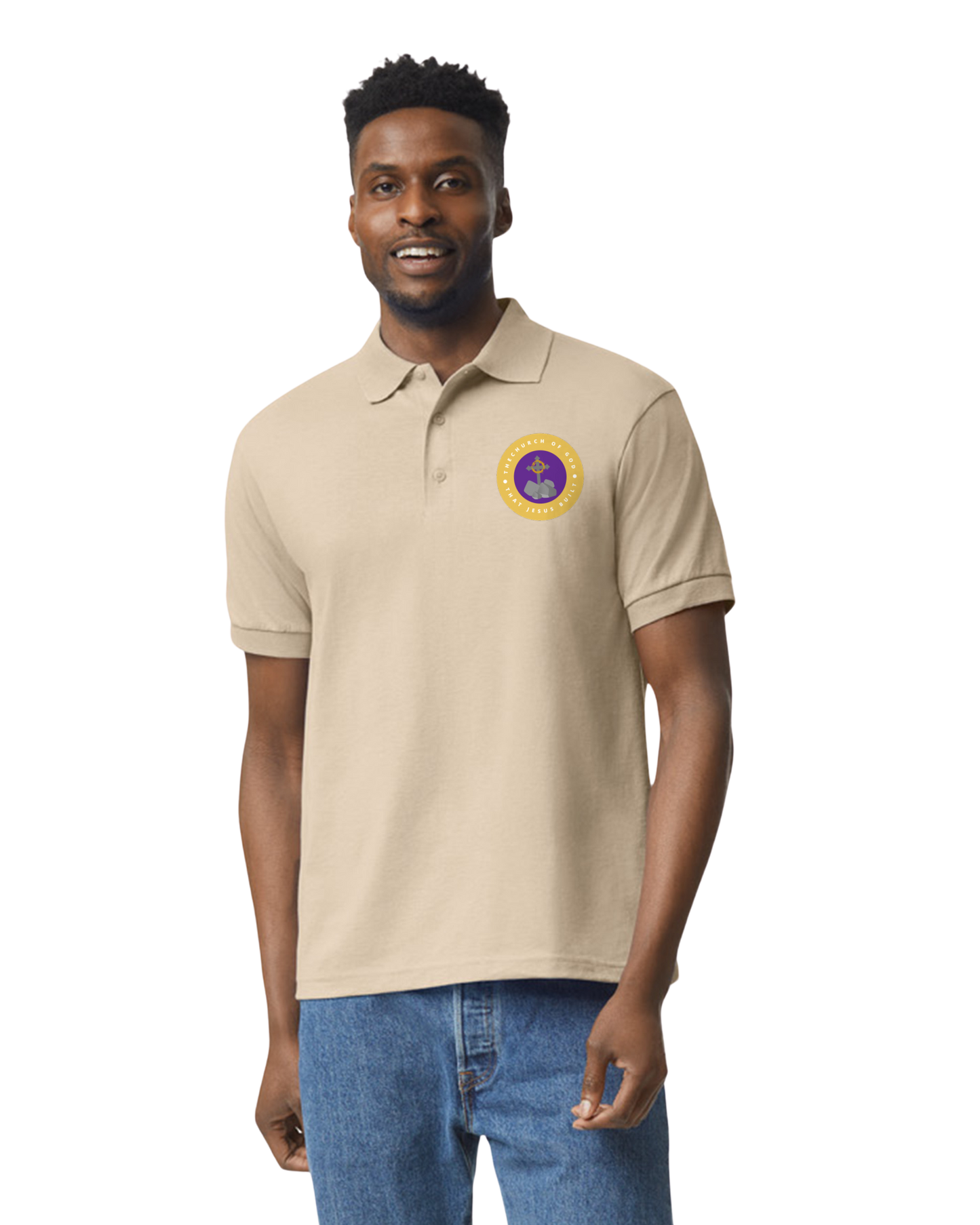 Polo Style Tshirt (Front Only)