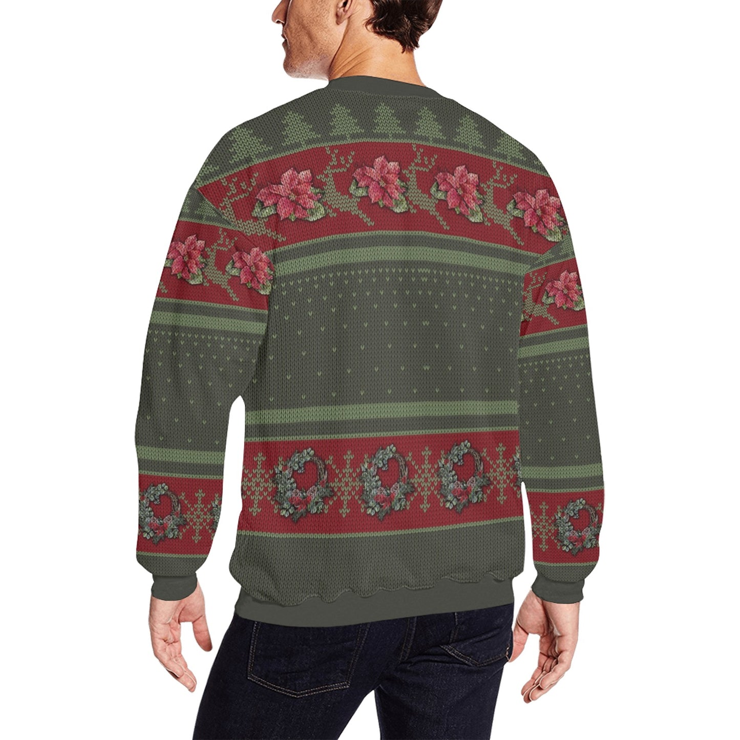 Have a Merry Pugmas All Over Print Crewneck Sweatshirt