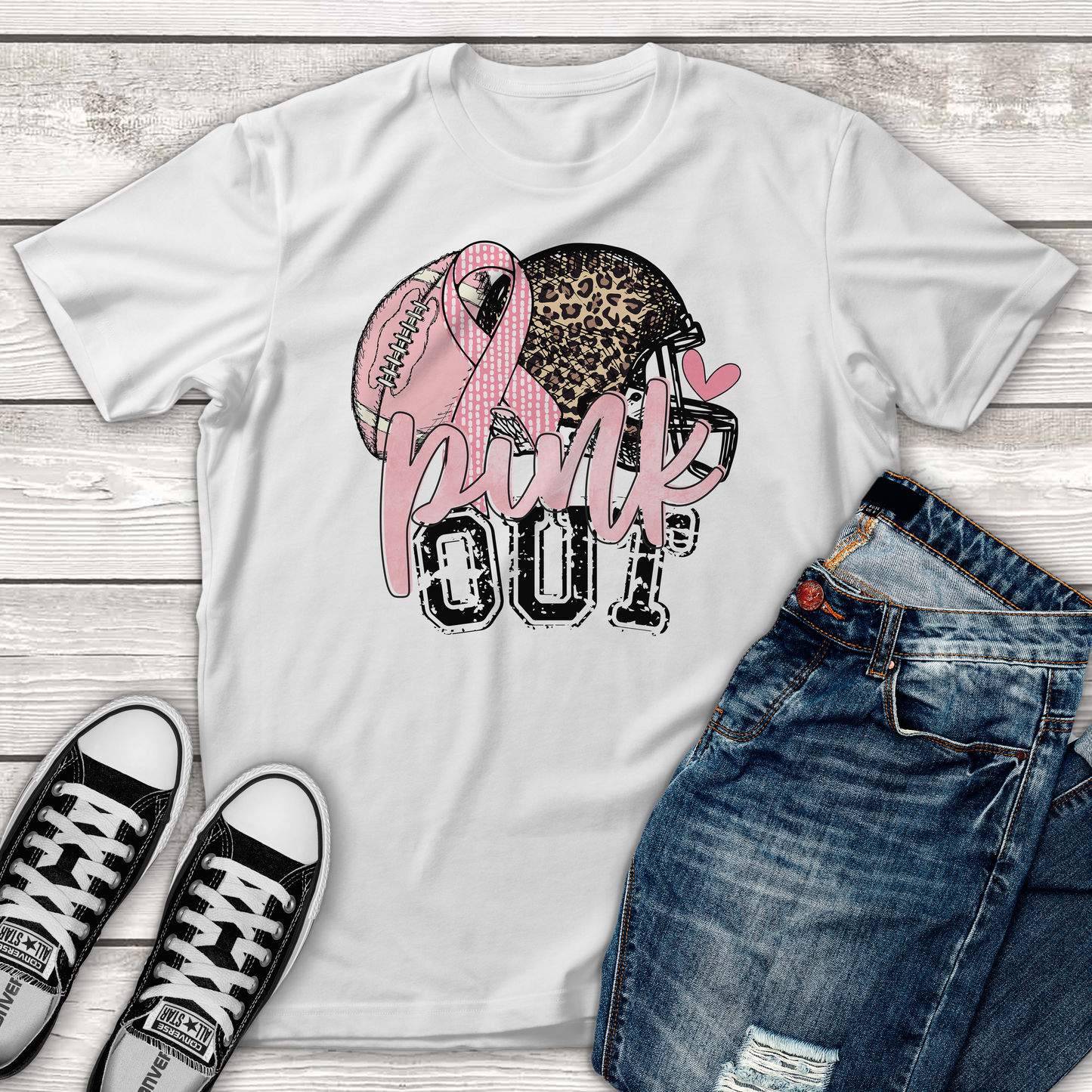 Pink Out Breast Cancer T-Shirt