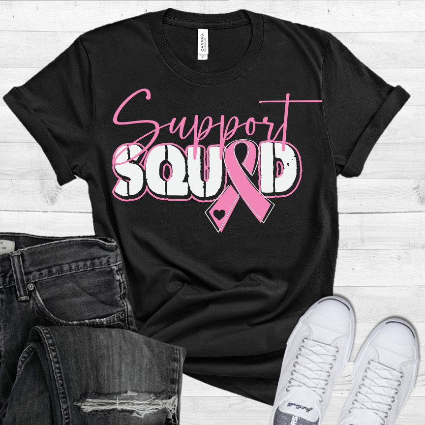 Breast Cancer Support Squad T-Shirt