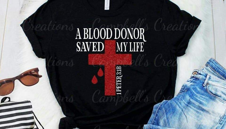 A Blood Donor Saved My Life Women T-Shirt