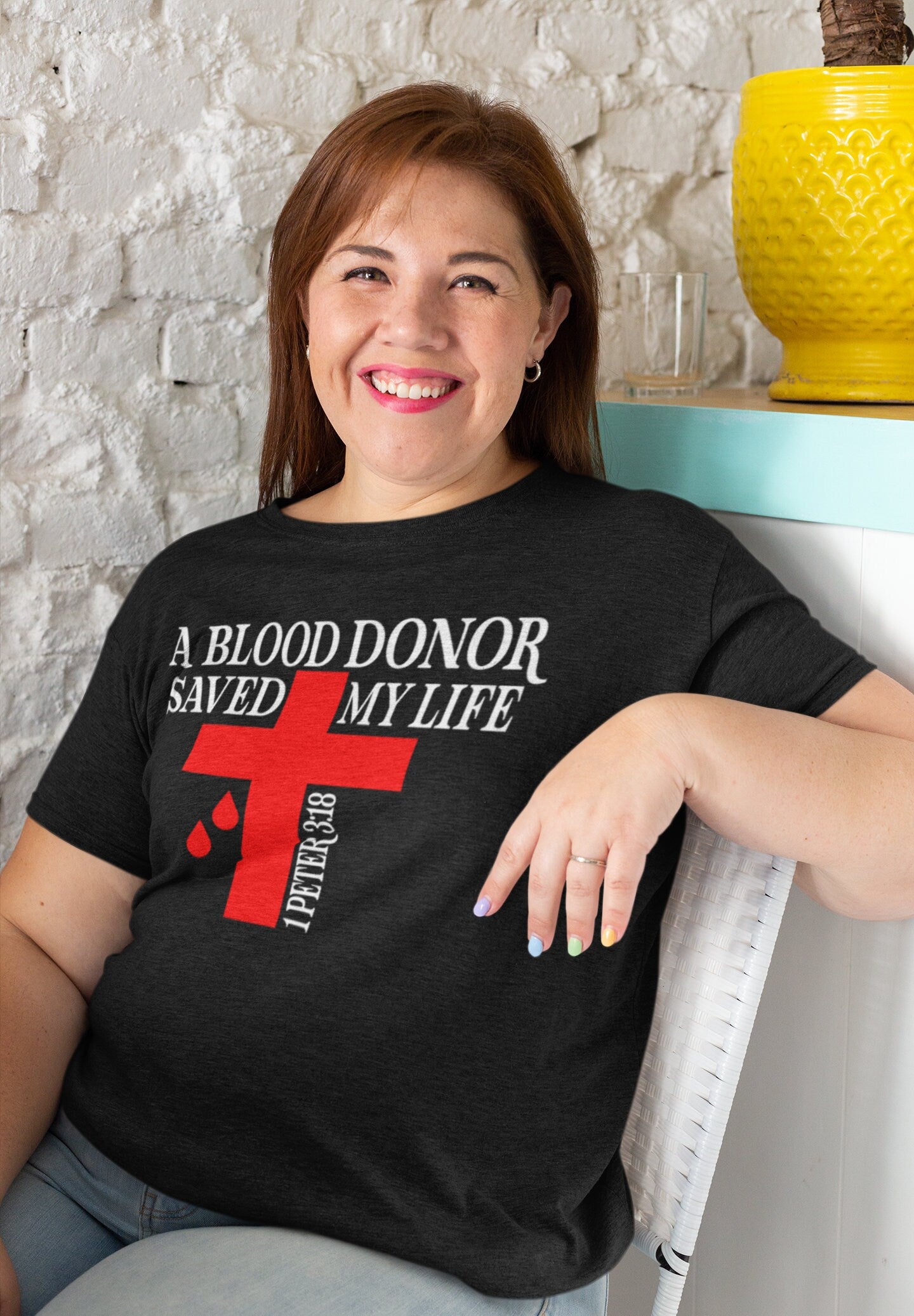 A Blood Donor Saved My Life Women T-Shirt