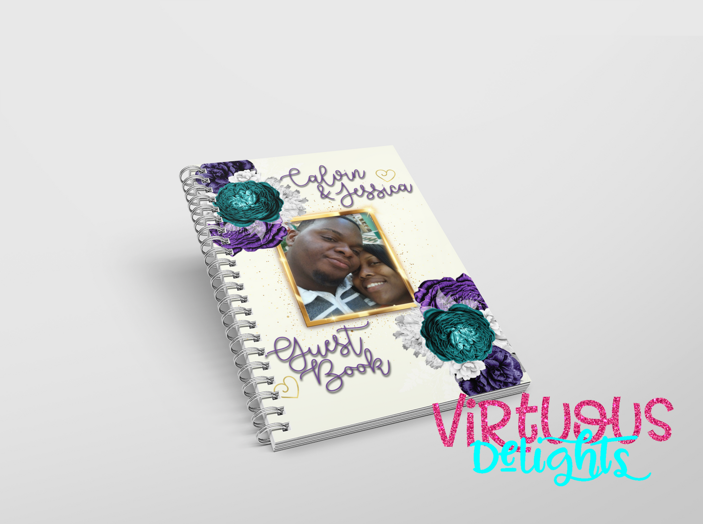 Personalized Wedding Guest Book