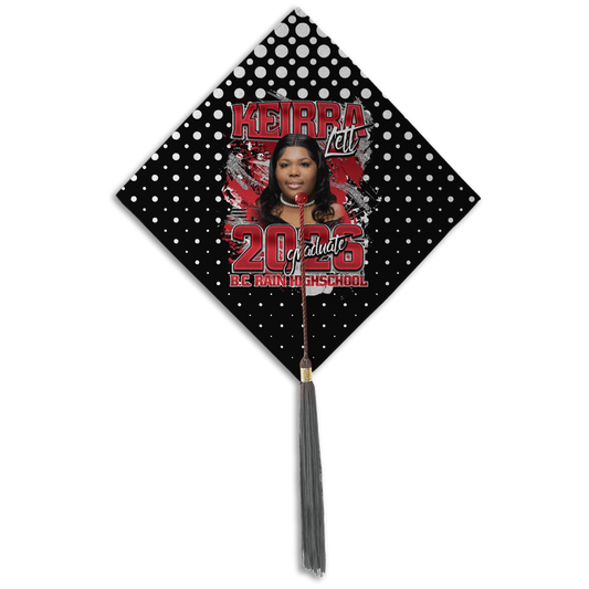 Custom Graduation Cap Topper 🎓 | Personalized Senior Hat Topper | Class of 2026 Grad Decoration
