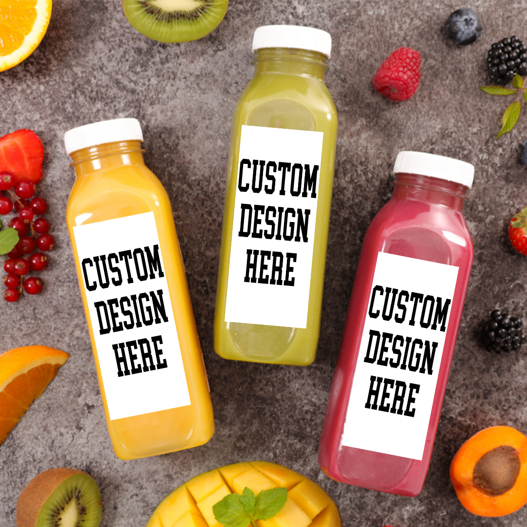 Custom Juice Bottle Label