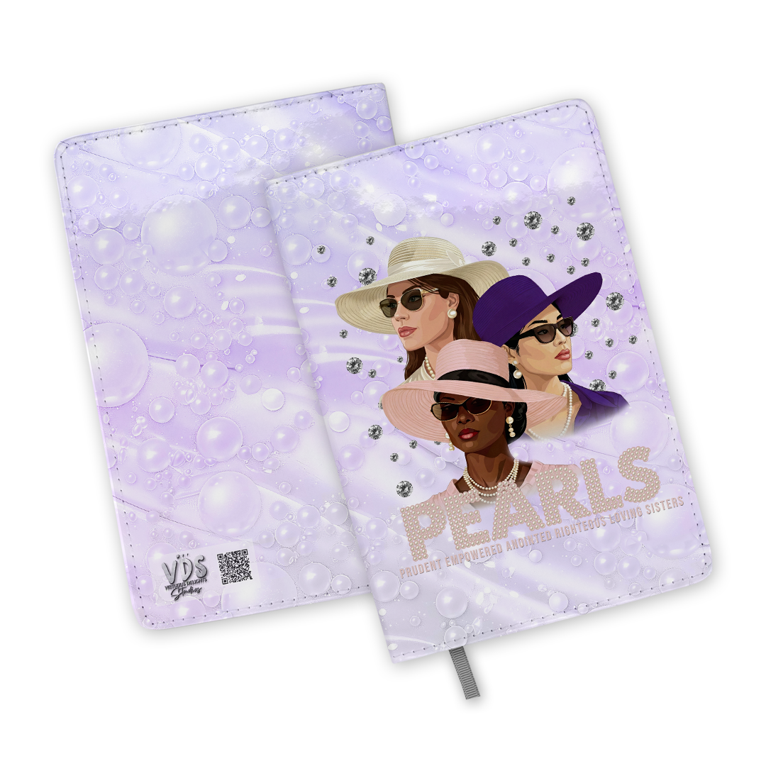 PEARLS Leather Journal