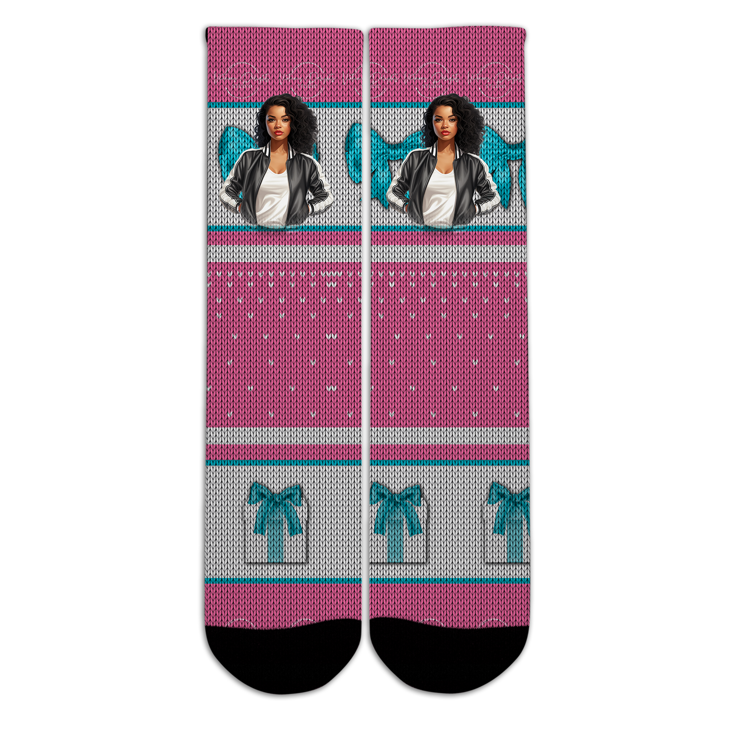 Ugly Christmas Sweater Socks