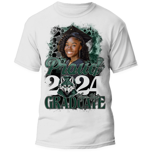 Graduation 2025 Senior Custom Photo Shirt