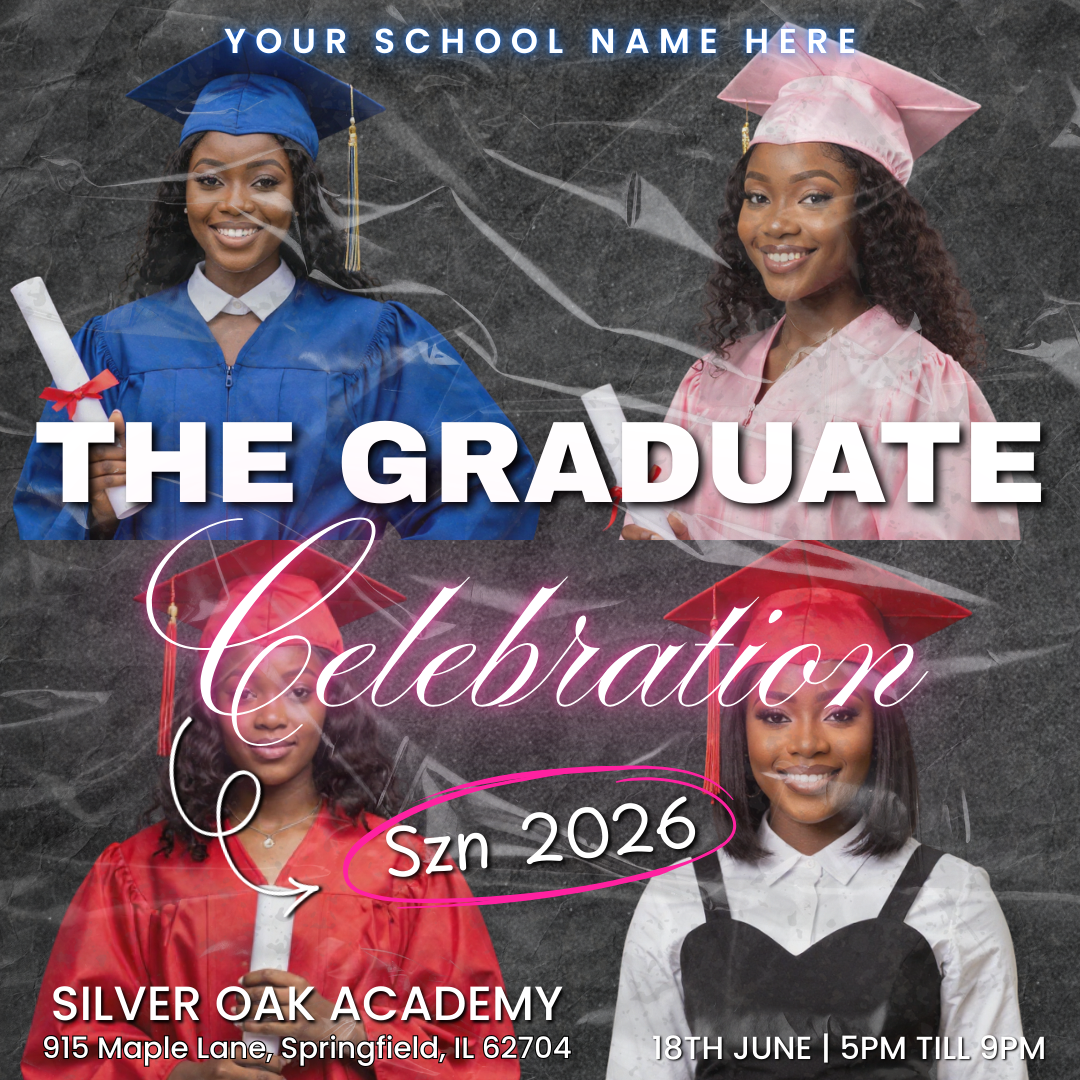 Graduation Announcement Flyer