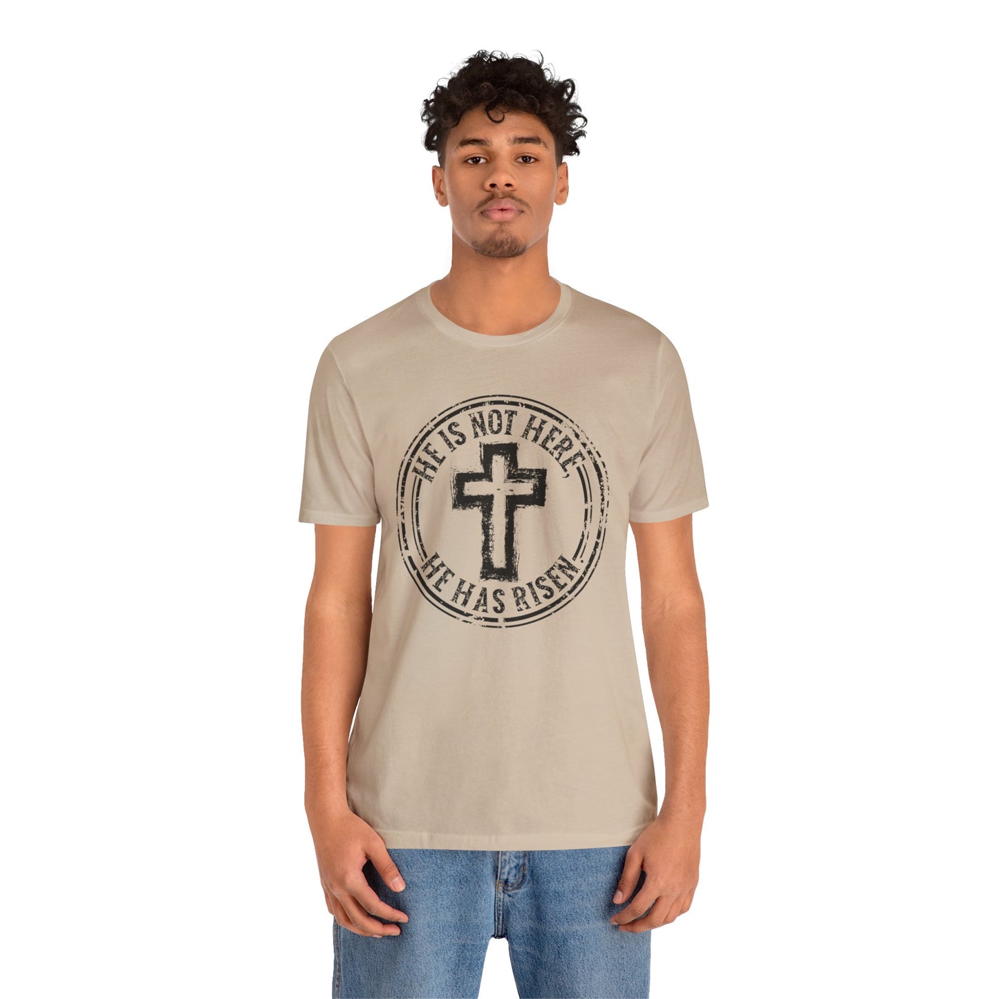He Is Not Here He Has Risen Christian Faith Shirt
