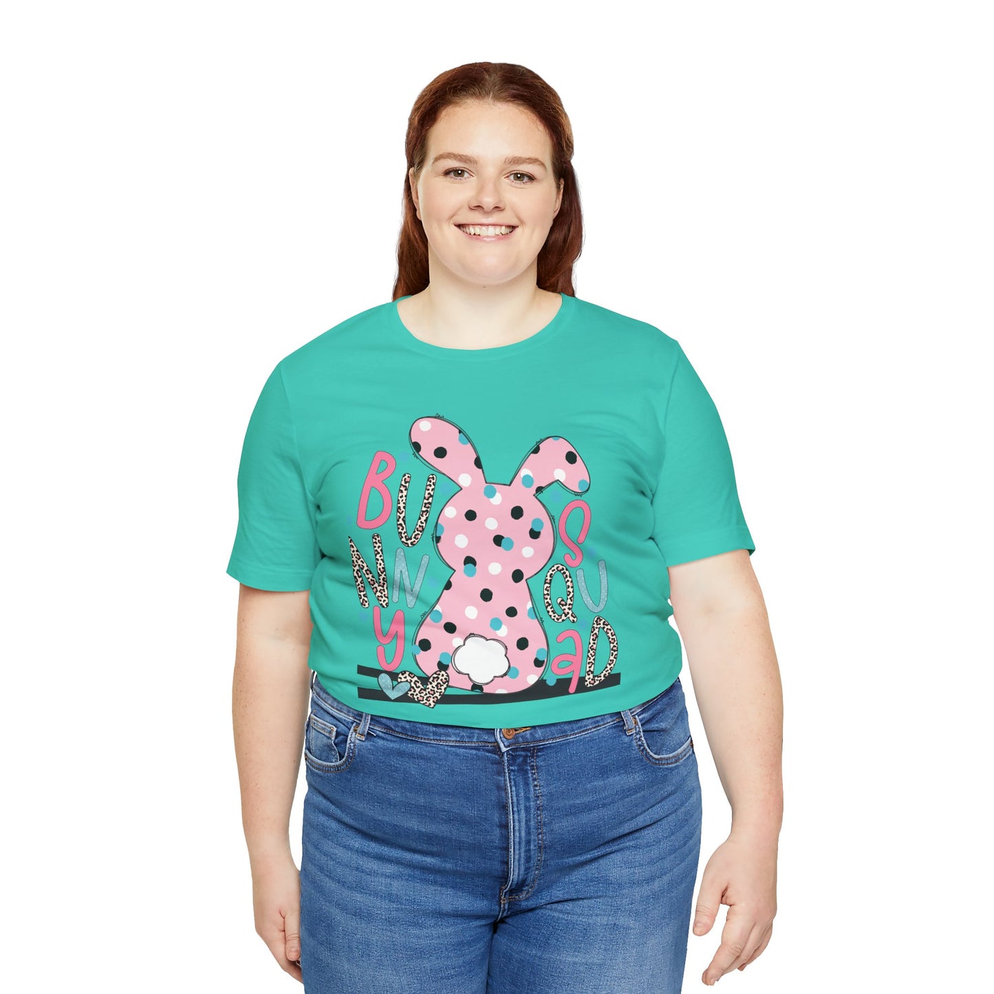 Bunny Squad Easter Teacher Shirt