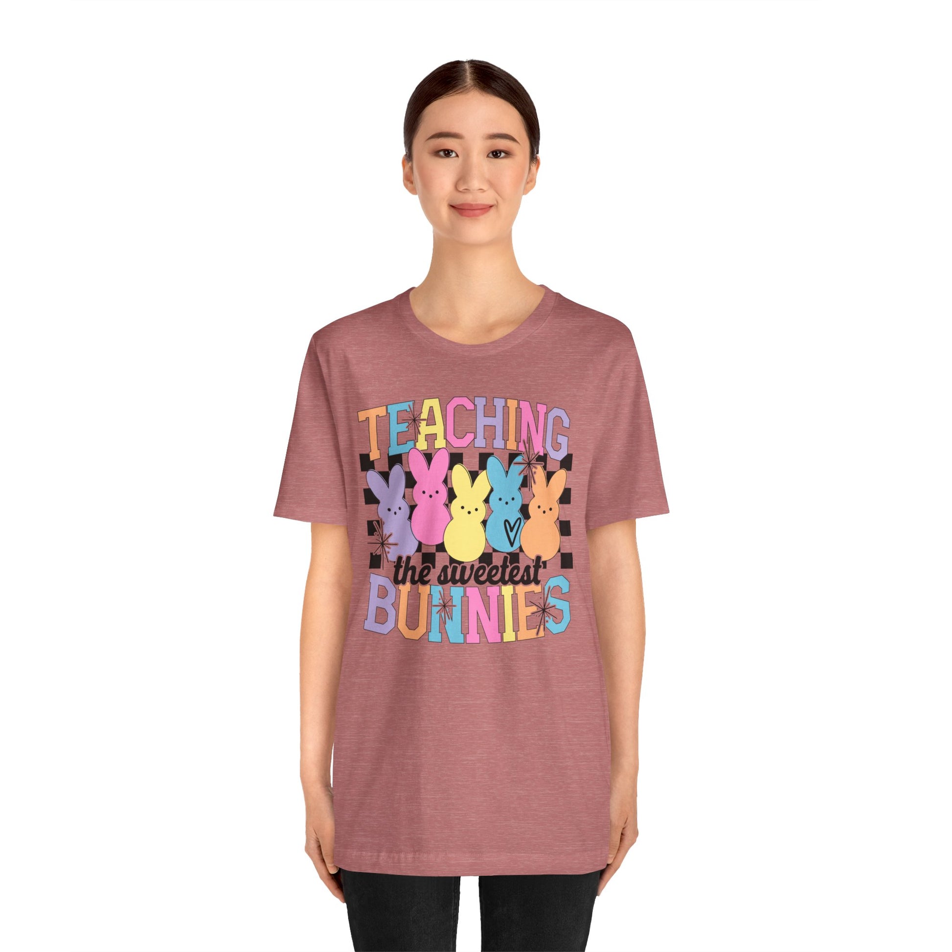 Teaching the Sweetest Bunnies Teacher Easter Shirt 