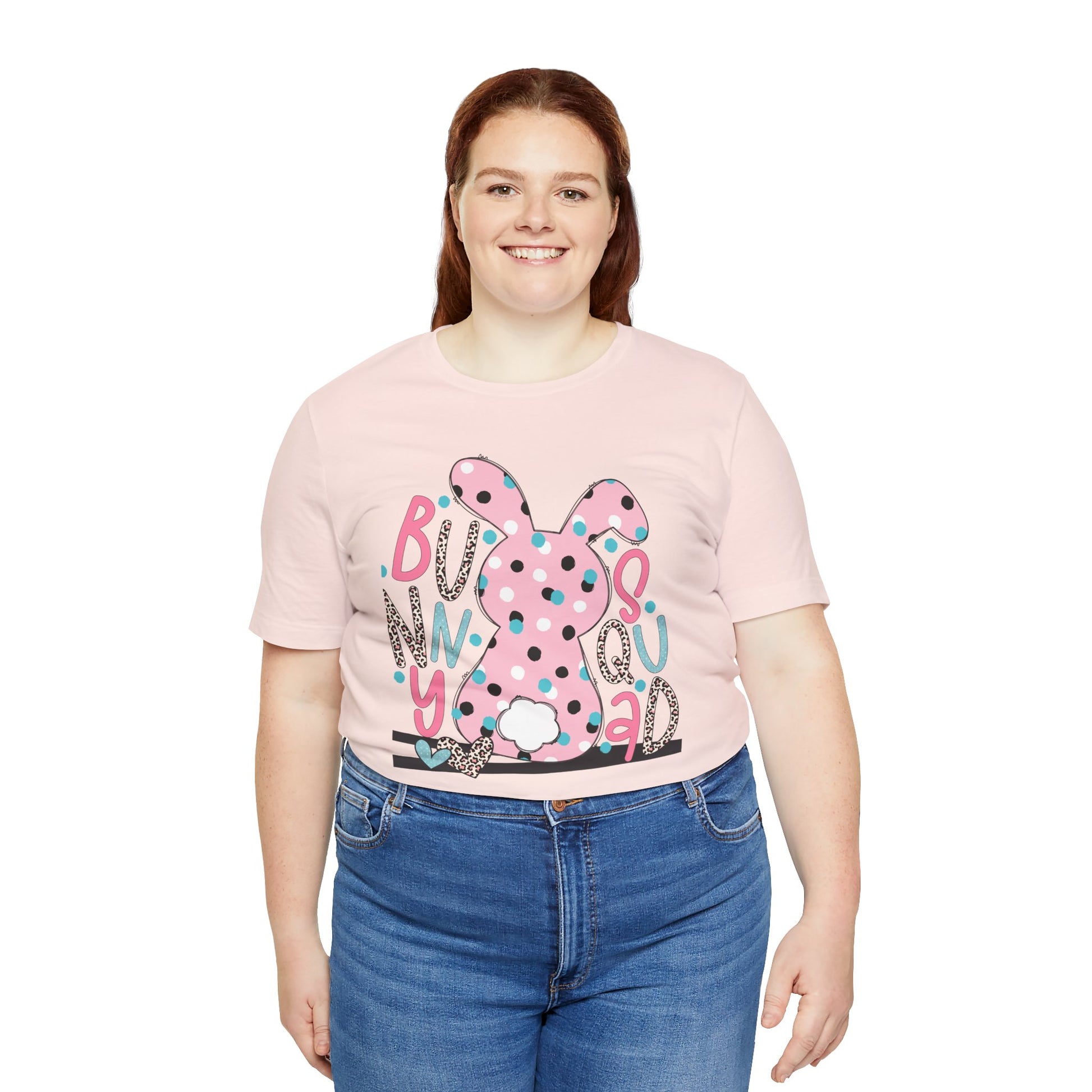 Bunny Squad Easter Teacher Shirt
