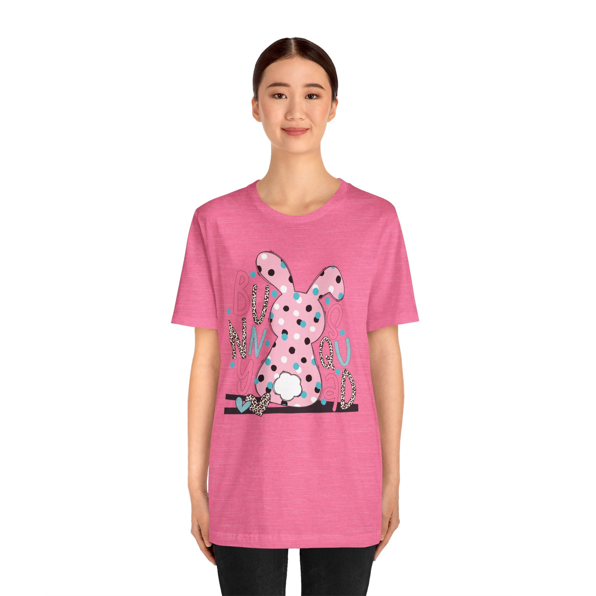 Bunny Squad Easter Teacher Shirt