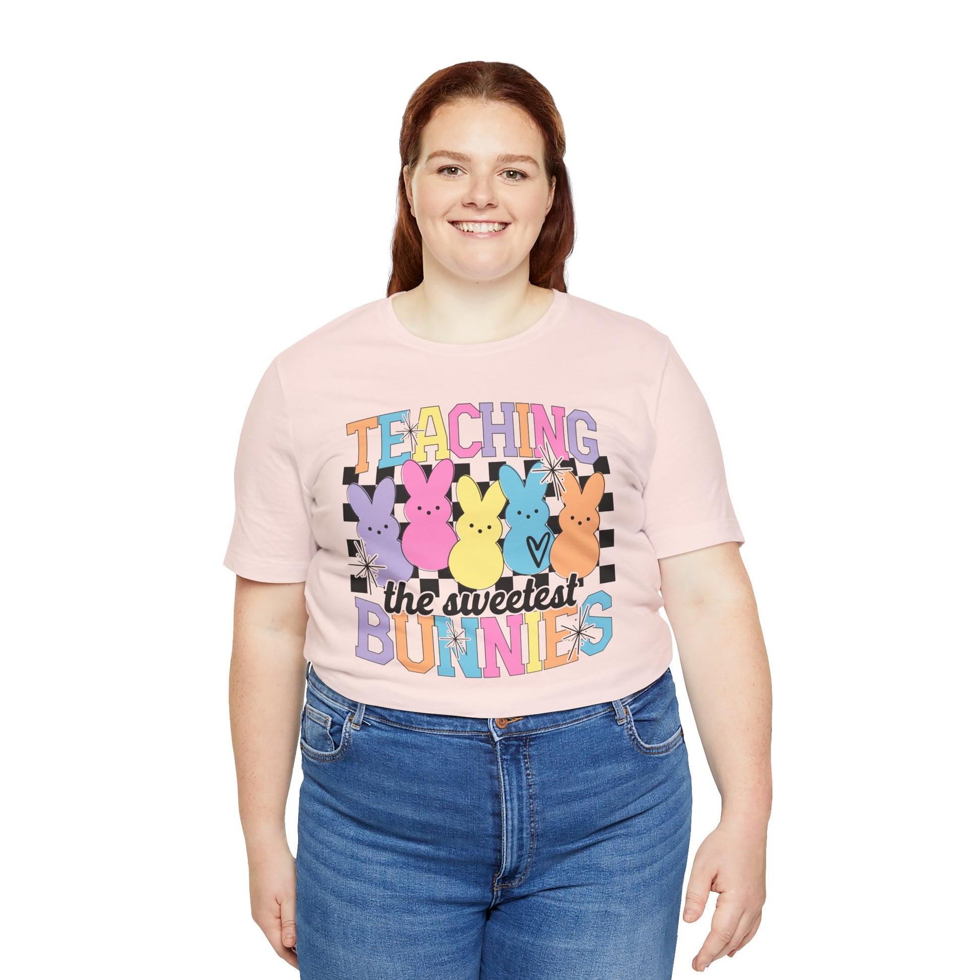Teaching the Sweetest Bunnies Teacher Easter Shirt 