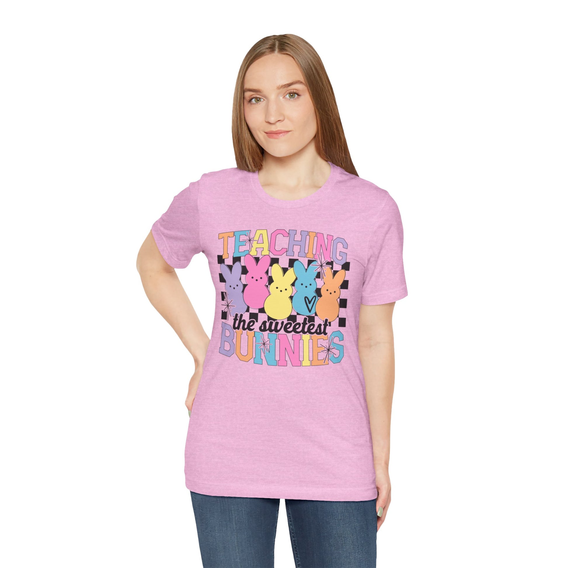 Teaching the Sweetest Bunnies Teacher Easter Shirt 