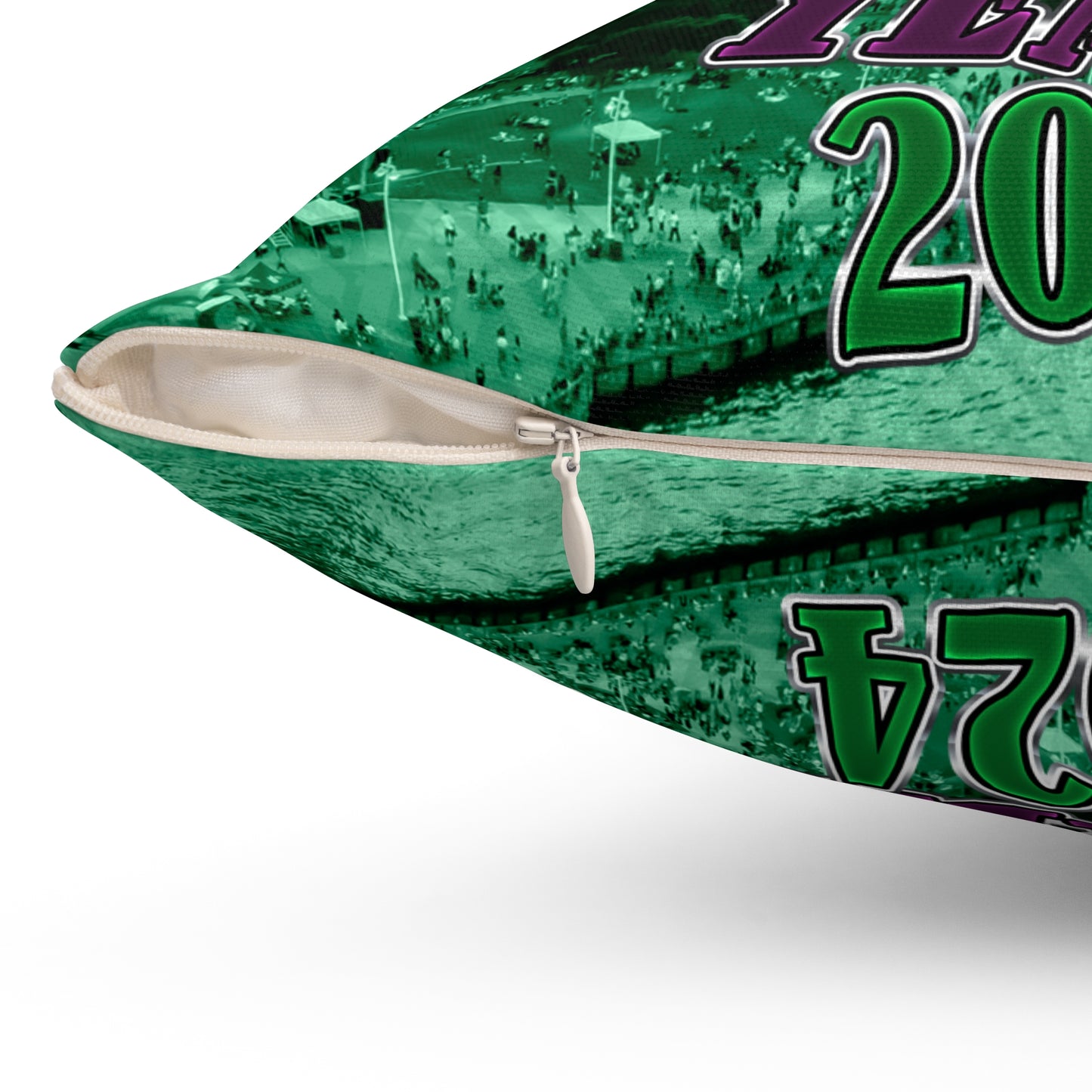 Pest Control Celebrating 44 Years in Business Polyester Square Pillow