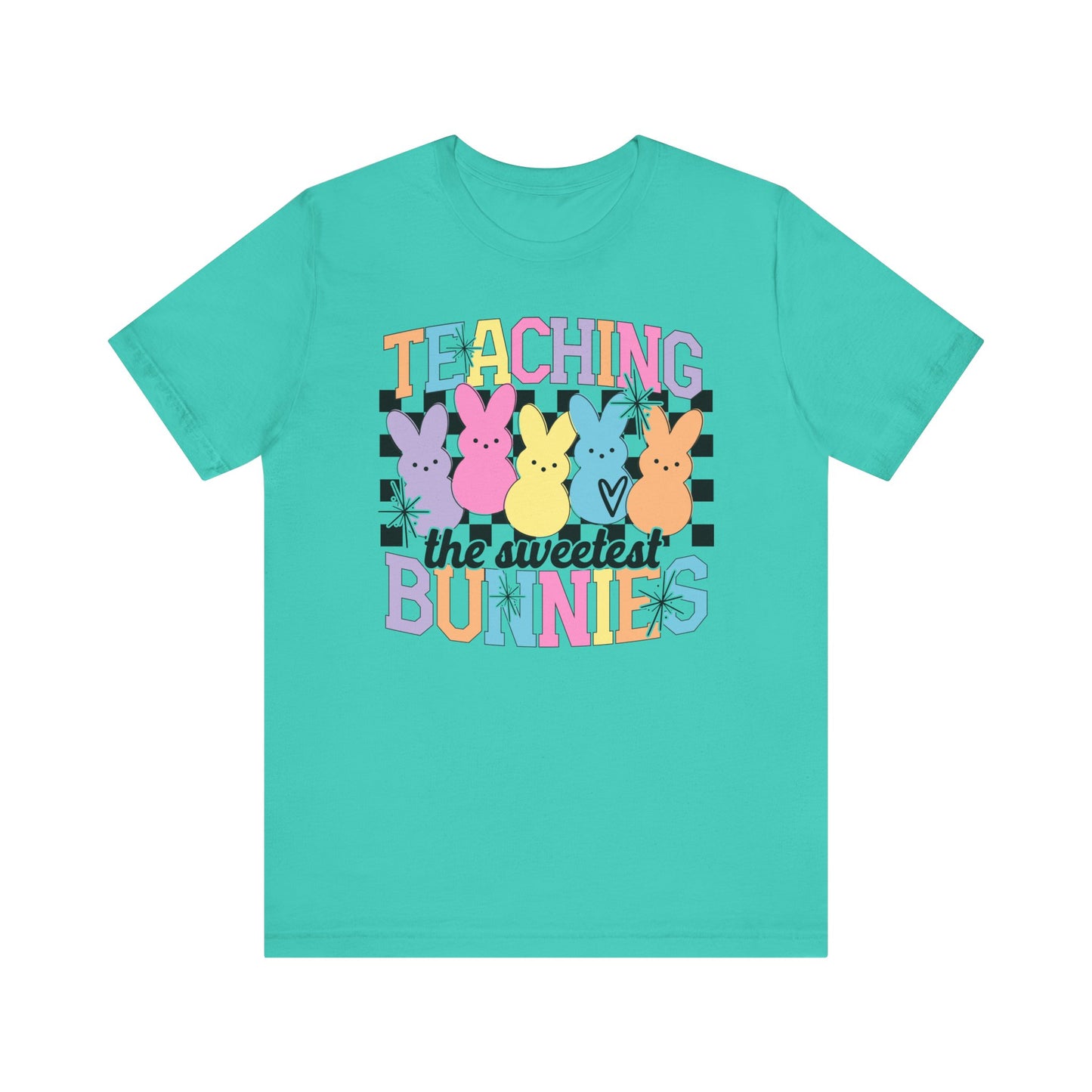 Teaching the Sweetest Bunnies Teacher Easter Shirt 